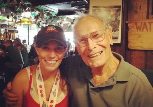 Chicago Marathon 2010 with Grandpa